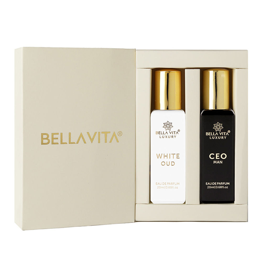 Bella Vita Light & Dark (CEO Man & White Oud) Perfume Combo | Grocsy