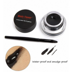 Music Flower Black Brown Smudge Proof Gel Eyeliner | Grocsy