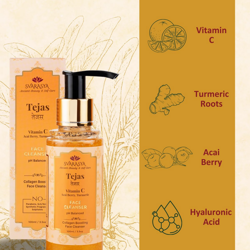 Svarasya Tejas Vitamin C Face Cleanser | Grocsy