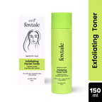 Foxtale Exfoliating Toner with 5% Latic Acid & Niacinamide for Brighter Skin & Tighter Pores | Grocsy