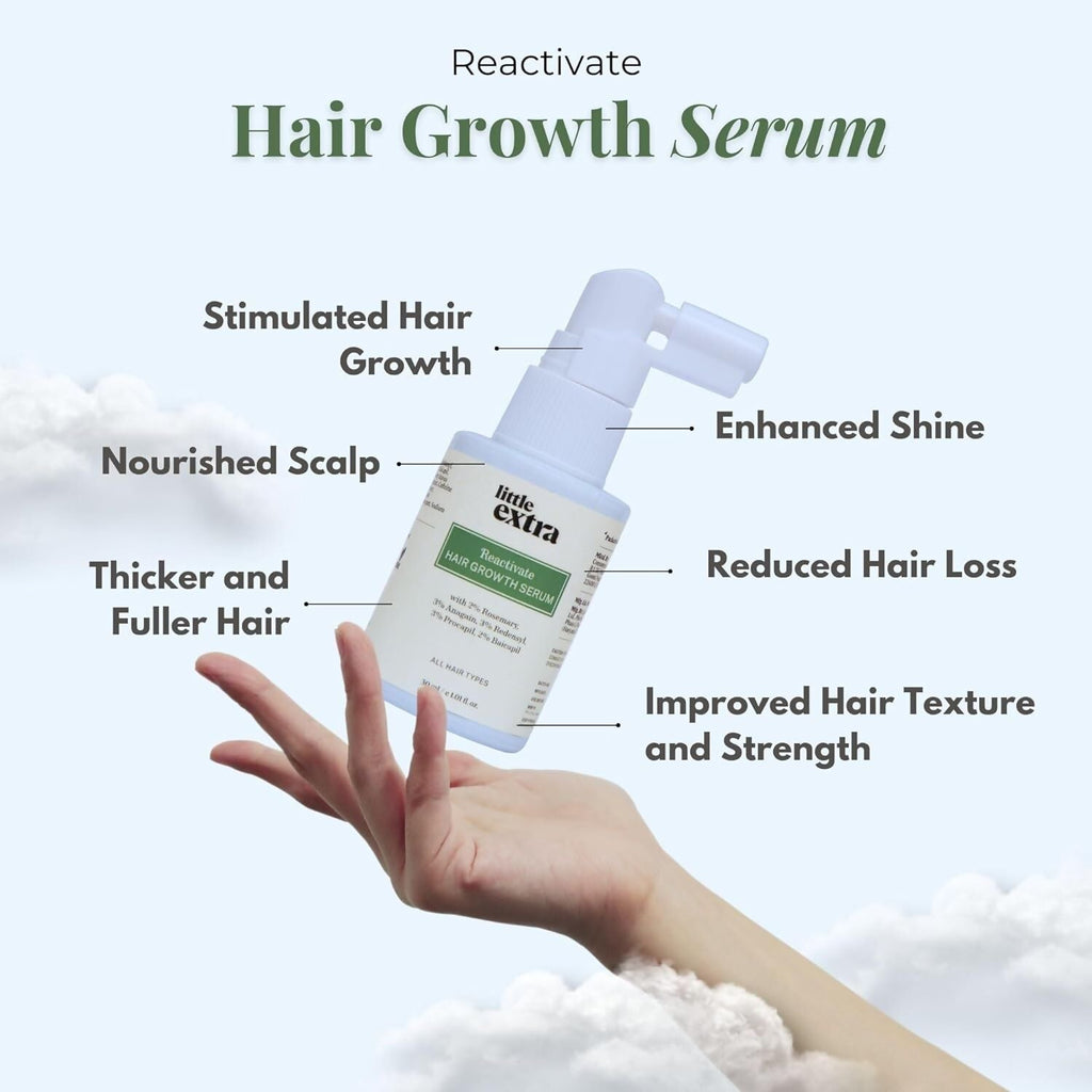 Little Extra Reactivate Hair Growth Serum | Grocsy