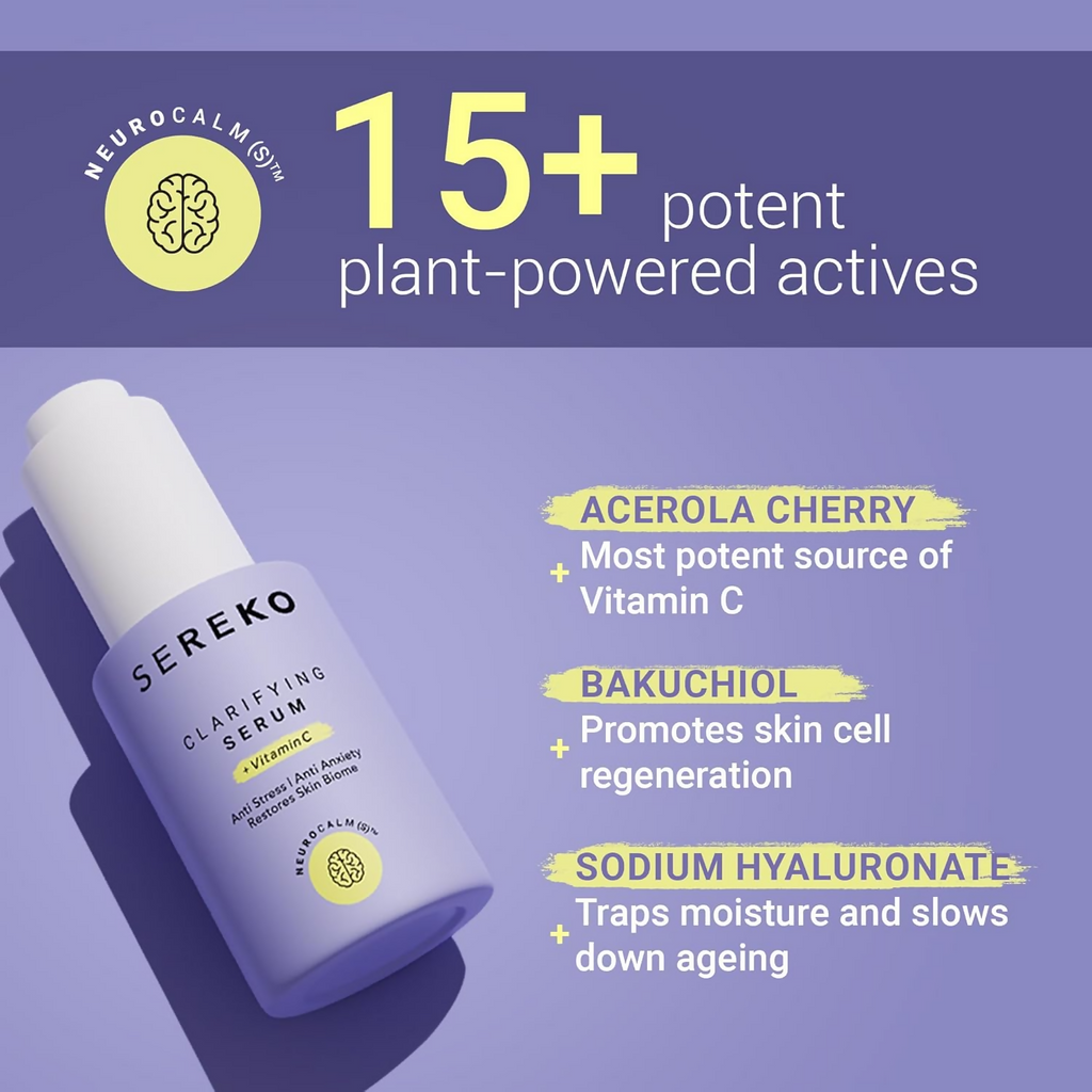 Sereko 50X Vitamin C Face Serum for Glowing & Brightening Skin | Grocsy
