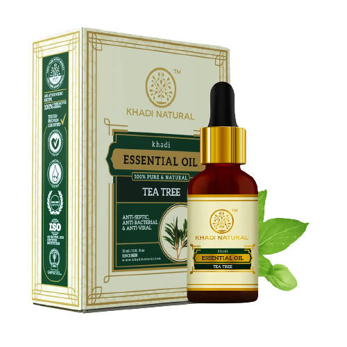 Khadi Natural Tea Tree Essential Oil | Grocsy