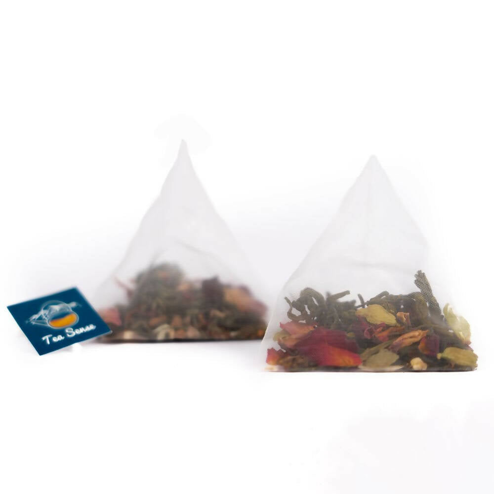 Tea Sense Kashmiri Kahwa Detox Green Tea Bags Box | Grocsy