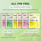 Sanfe Instant Hydration Cucumber Facial Mask | Grocsy