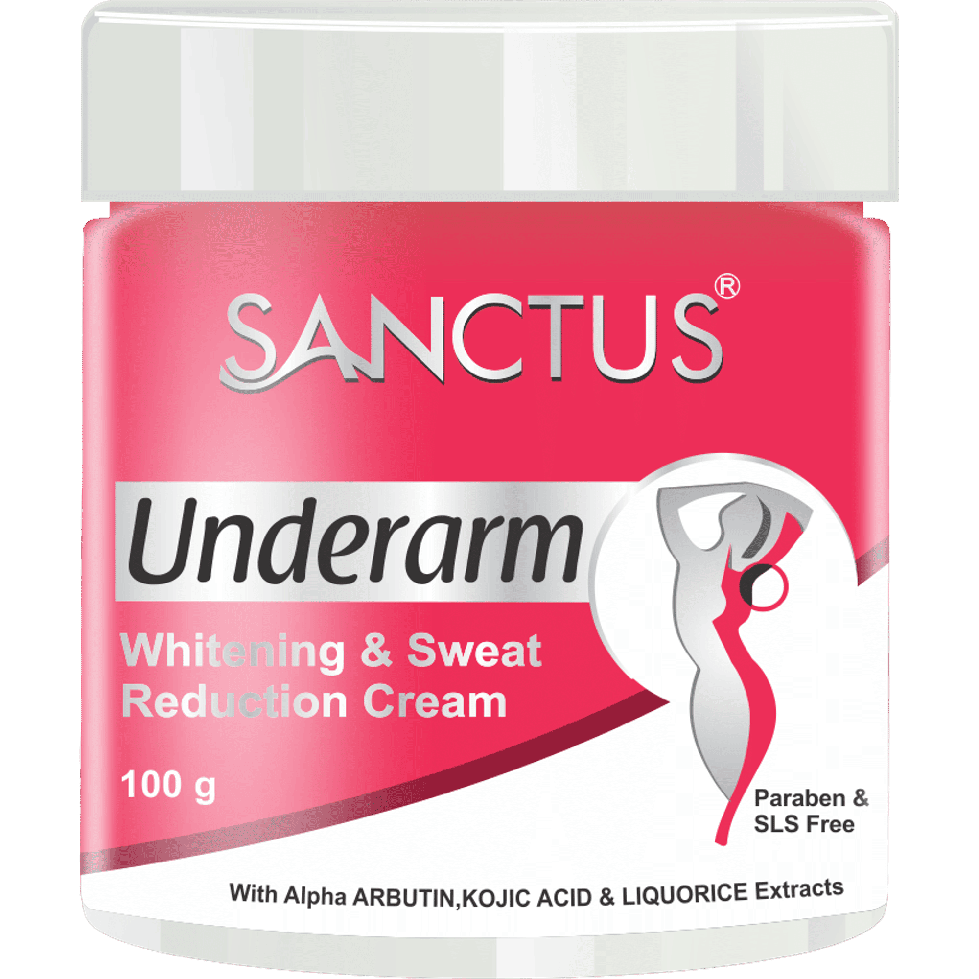 SANCTUS Underarm Whitening & Sweat Reduction Cream | Grocsy