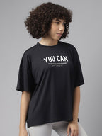 MKH Typography Printed Dri-FIT Sports T-shirt | Grocsy