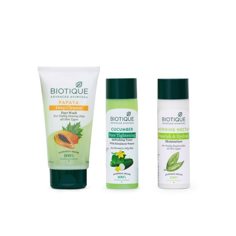Biotique Daily Skin Care Essential Kit | Grocsy