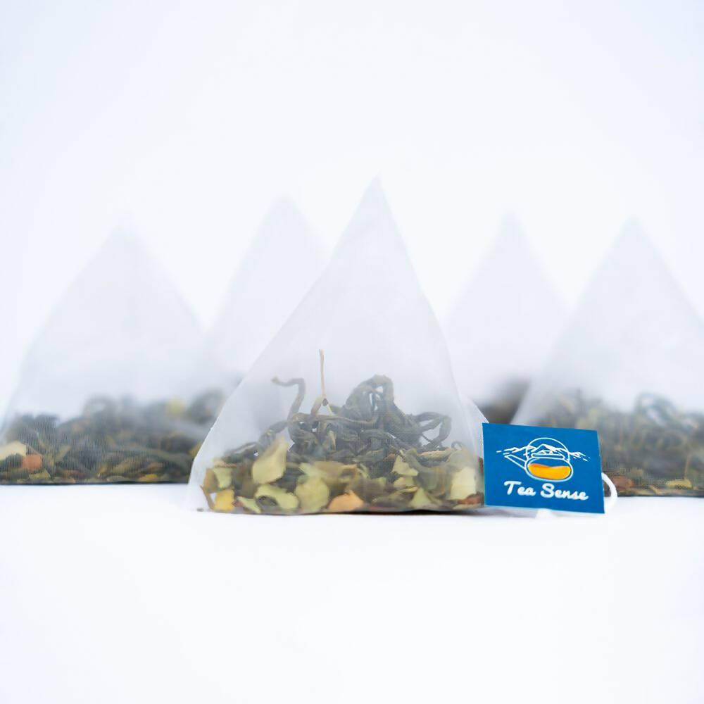 Tea Sense Moringa Green Tea Bags Box | Grocsy