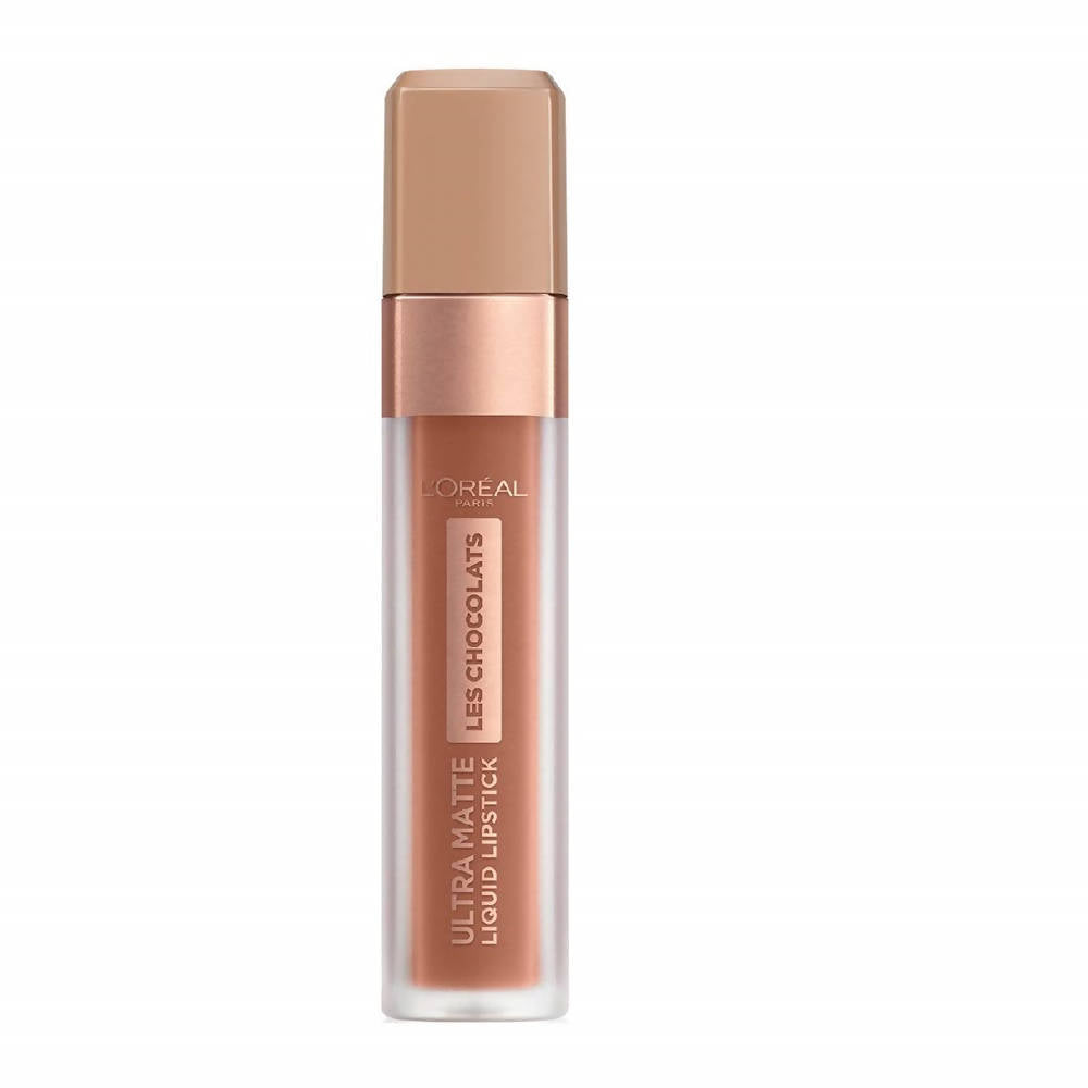 L'Oreal Paris Les Chocolats Ultra Matte Liquid Lipstick - 862 Volupto Choco | Grocsy