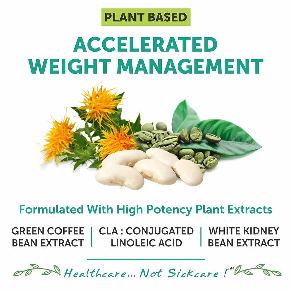 Bliss Welness CLA White Kidney Bean Extract Green Coffee Bean Extract Tablets | Grocsy