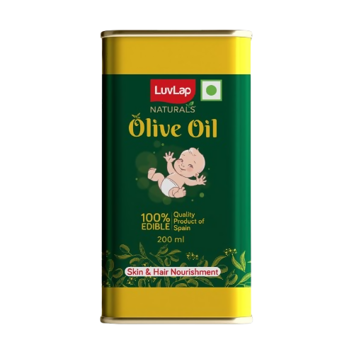 LuvLap Naturals Baby Body Massage Olive Oil for New Born | Grocsy