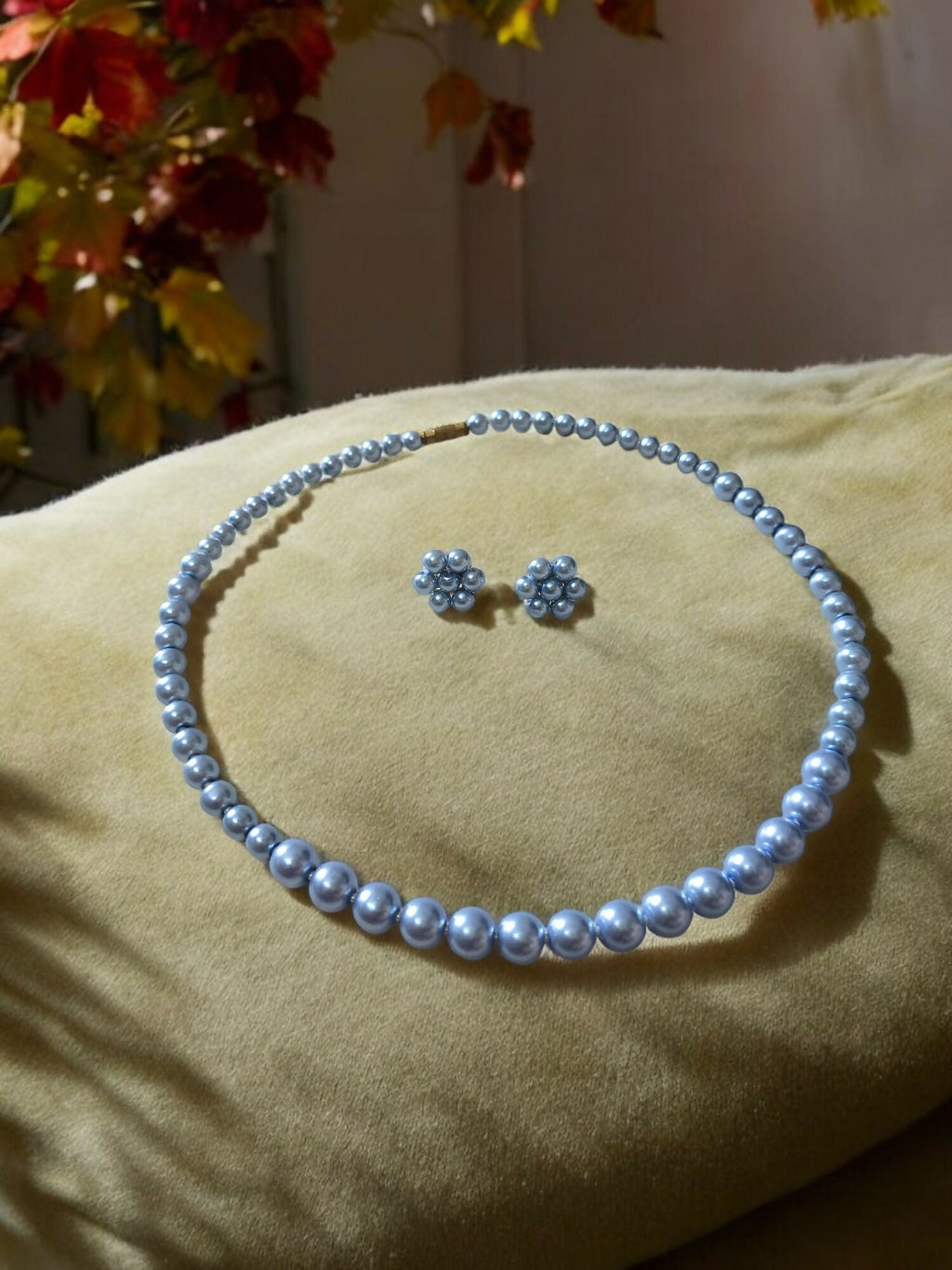 Inhanns Spectrum Everyday Pearl Sets - Single Strand - Teelblue | Grocsy
