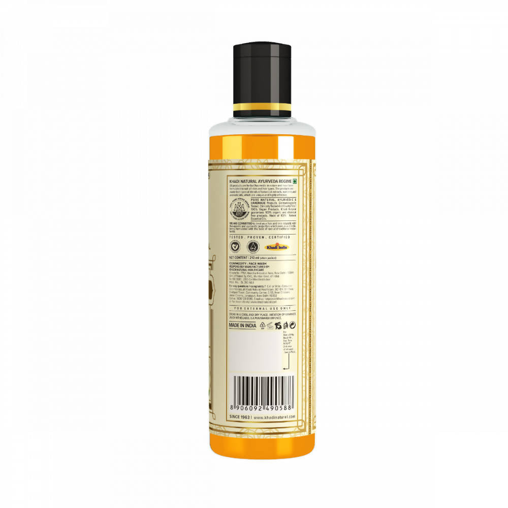 Khadi Natural Orange & Lemongrass Face Wash | Grocsy