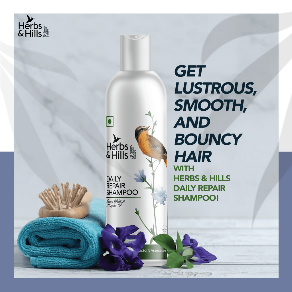 Herbs & Hills All Plant Daily Repair Shampoo | Grocsy