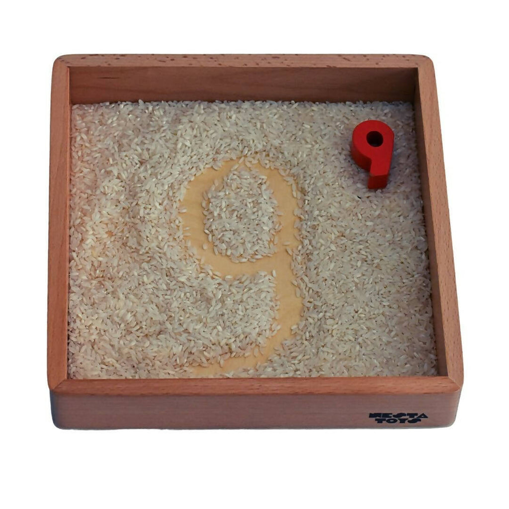 Nesta Toys Montessori Tray - Beech Wood | Grocsy