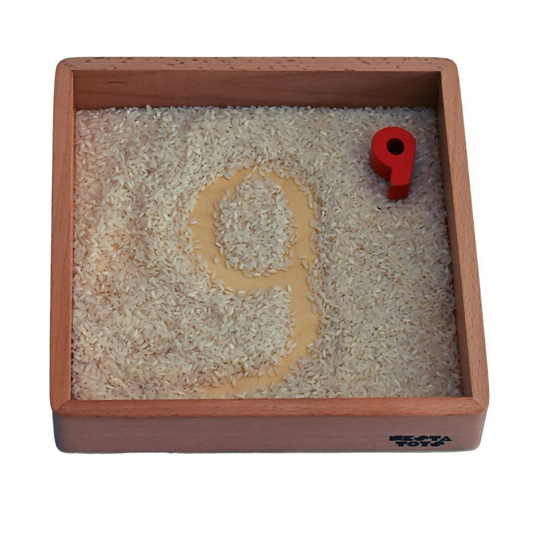 Nesta Toys Montessori Tray - Beech Wood | Grocsy