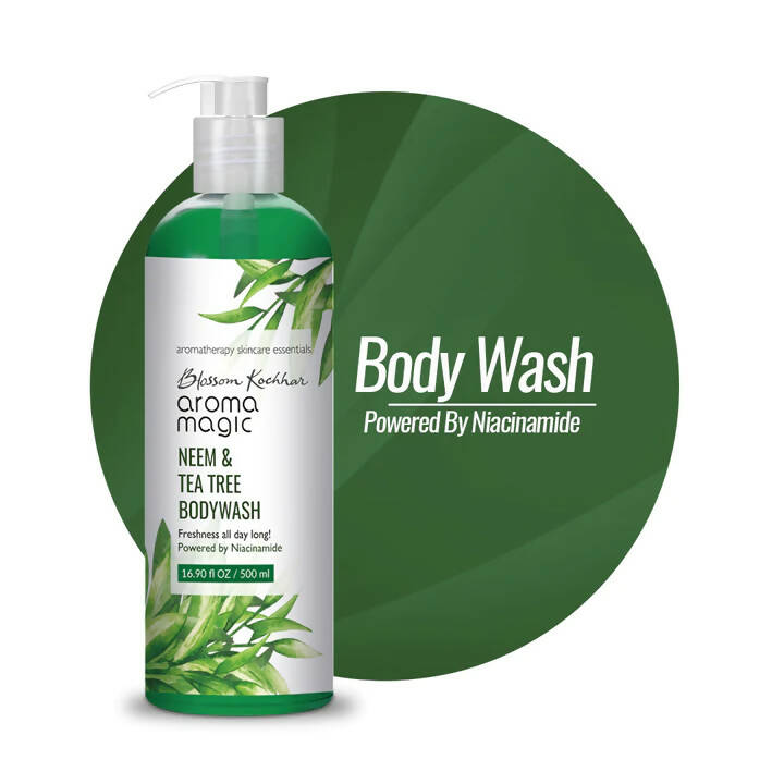 Blossom Kochhar Aroma Magic Neem & Tea Tree Body Wash | Grocsy