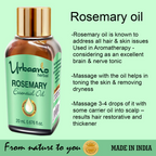Urbaano Herbal Rosemary Essential Oil | Grocsy