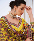 Wedding Designer Yellow Chinon Lehengha Choli - Anbazaar | Grocsy