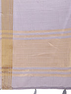 Shree Shyam Fashion Seoul Grey Organza Saree | Grocsy