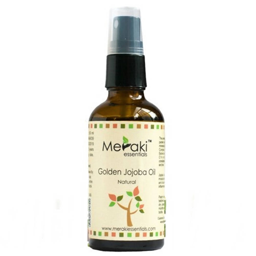 Meraki Essentials Golden Jojoba Oil | Grocsy