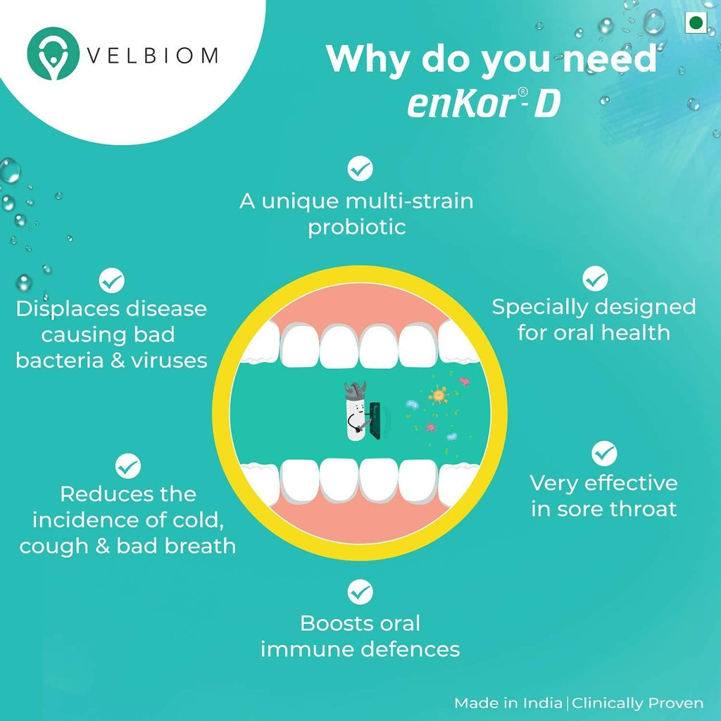 Velbiom enKor-D Immunity Boosting instamelt - Swadesiicart