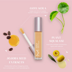 House Of Makeup Zoom In Crease-Free, Creamy Concealer - M02 Medium Skin Tone | Grocsy