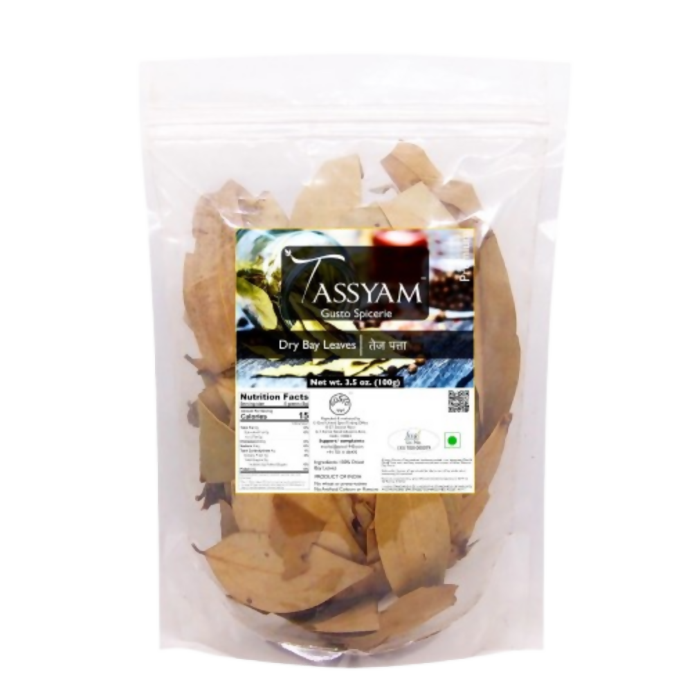 Tassyam Organics Whole Bay Leaf | Grocsy