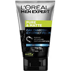 L'Oreal Paris Men Expert Pure & Matte Icy Effect Charcoal Black Foam | Grocsy