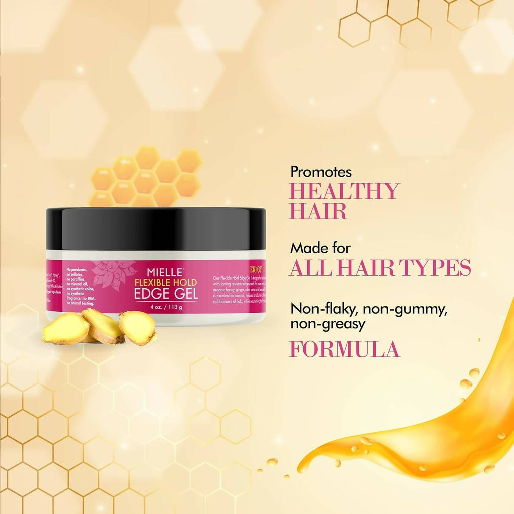 Mielle Honey and Ginger Edge Gel | Grocsy