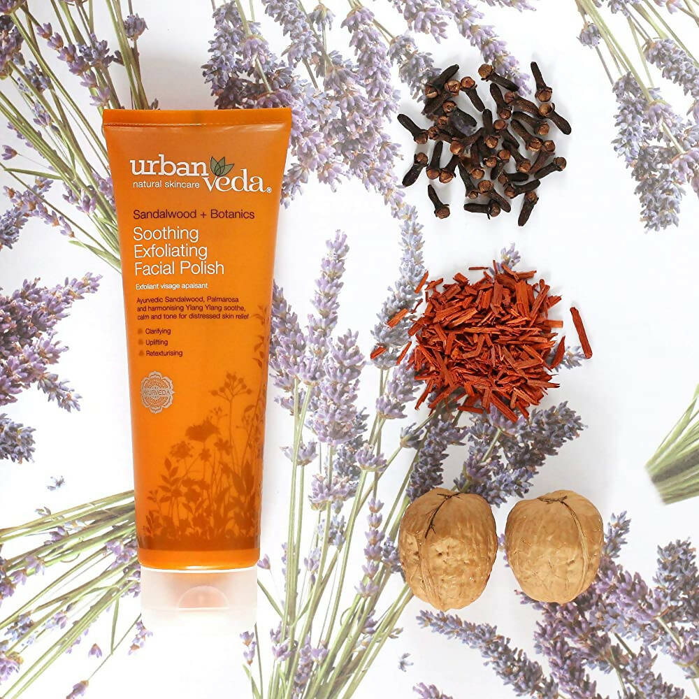 Urban Veda Soothing Exfoliating Facial Polish | Grocsy