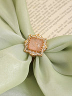 Ruby Raang Diamond Crystal Ring | Grocsy
