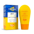 Aqualogica Glow+ Infused Water Sunscreen with Papaya & Vitamin C, Gives Glowing & Hydrated Skin, No White Cast | Grocsy