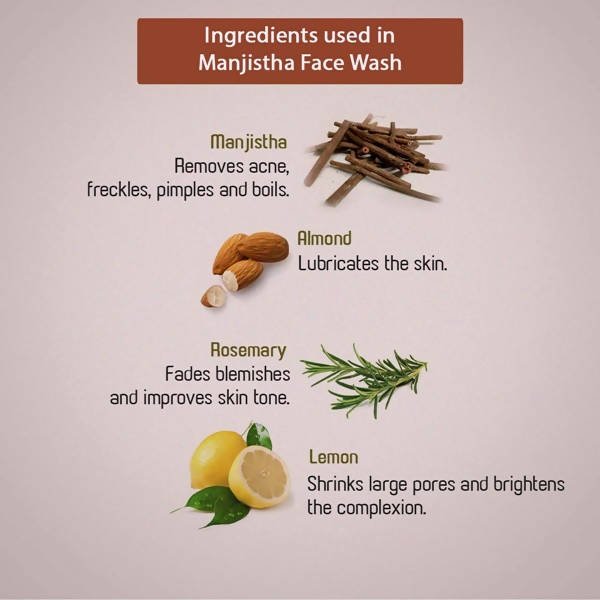 Ancient Living Manjistha Face Wash | Grocsy