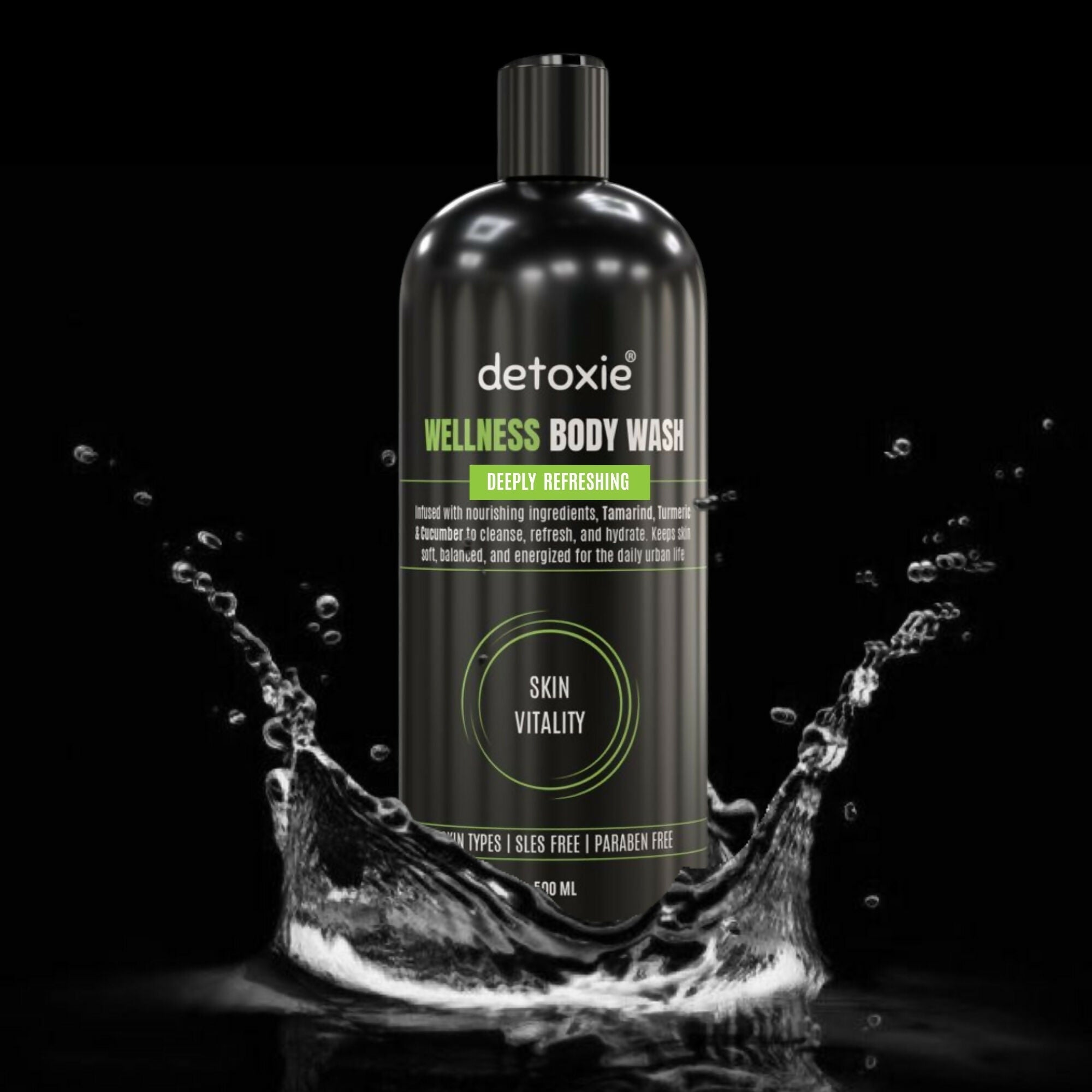 Detoxie Body Wash, Lotion & Scrub Combo - Wellness | Grocsy
