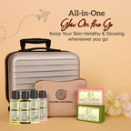 Khadi Natural Travel Kit Skincare & Haircare Essentials On-The-Go | Grocsy