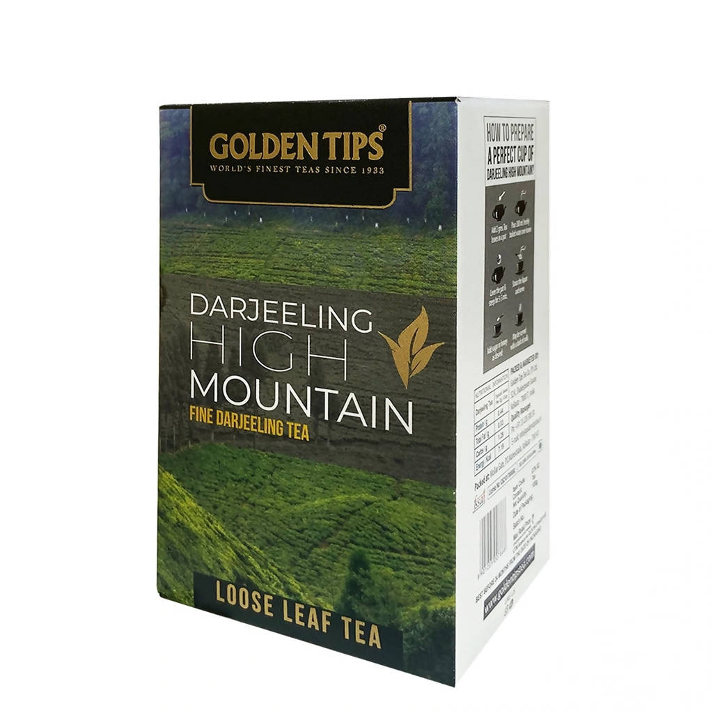Golden Tips High Mountain Fine Darjeeling Loose Leaf Tea | Grocsy