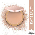 Kay Beauty By Katrina Kaif Matte Compact - 140P Medium | Grocsy