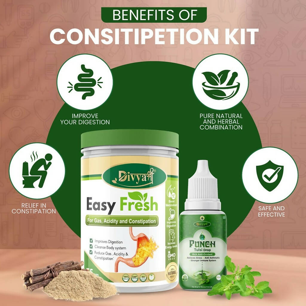 Divya Shree Easy Fresh Powder and Punch Tulsi Drop Combo | Grocsy