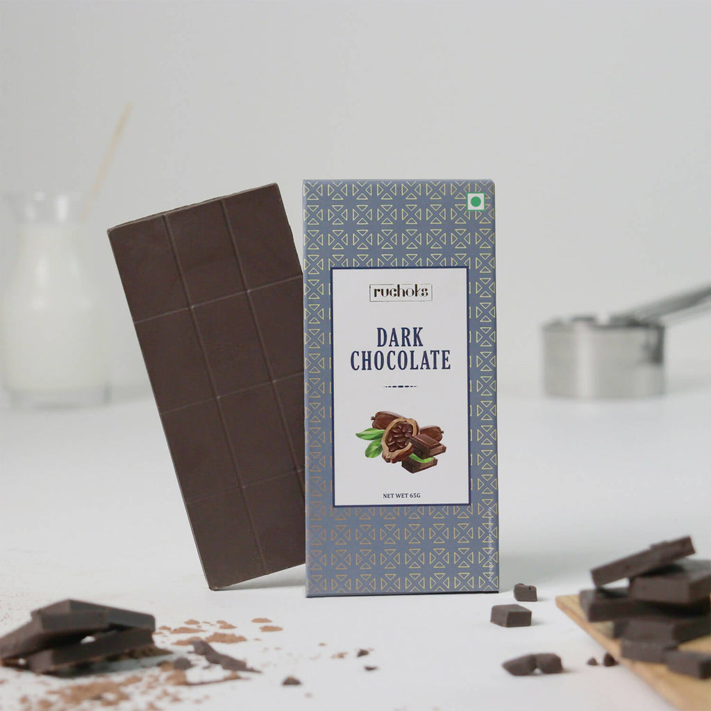 Dibha Ruchoks - Dark Chocolate Bar | Grocsy