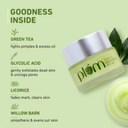 Plum Green Tea Night Gel Cream | Grocsy