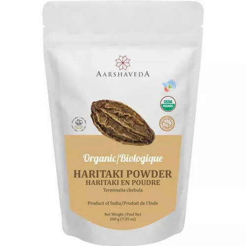 Aarshaveda Organic Haritaki Powder | Grocsy