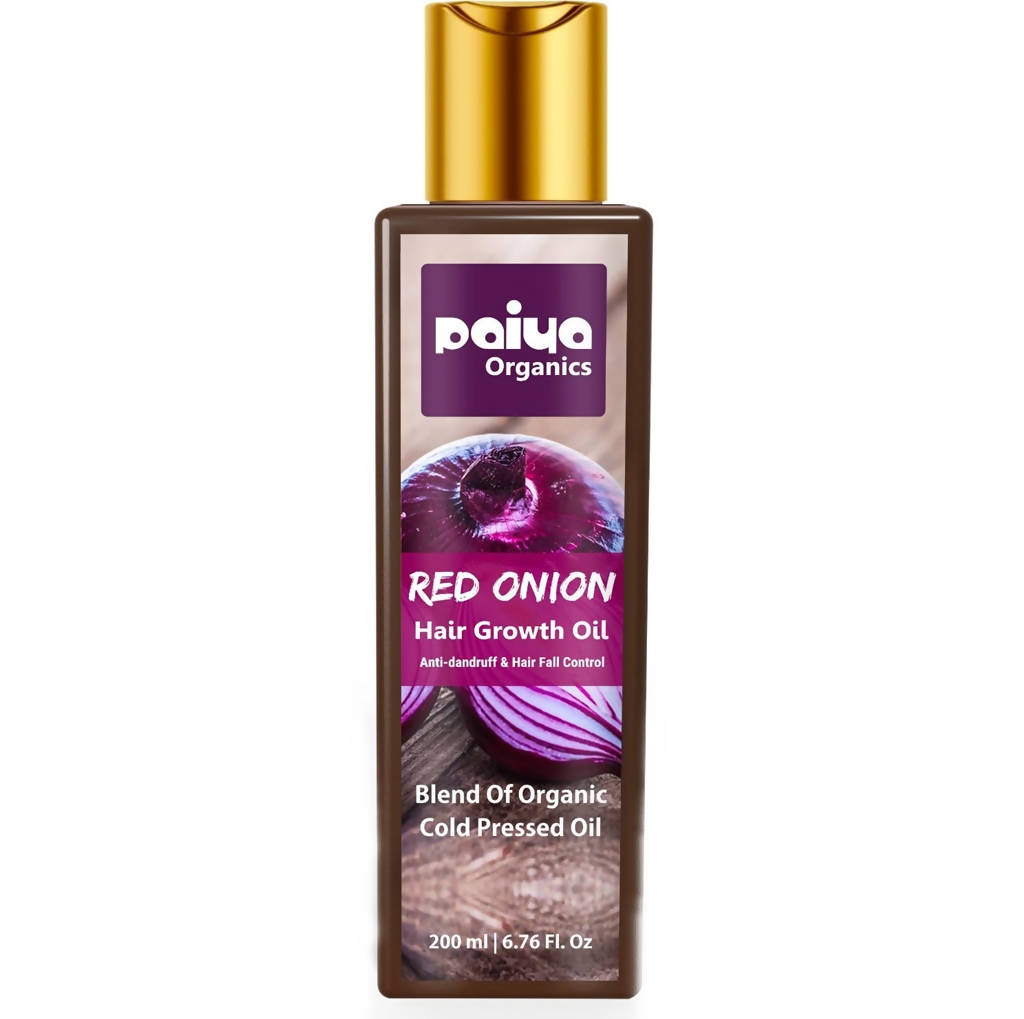 Paiya Organics Red Onion Oil For Hair Growth | Grocsy