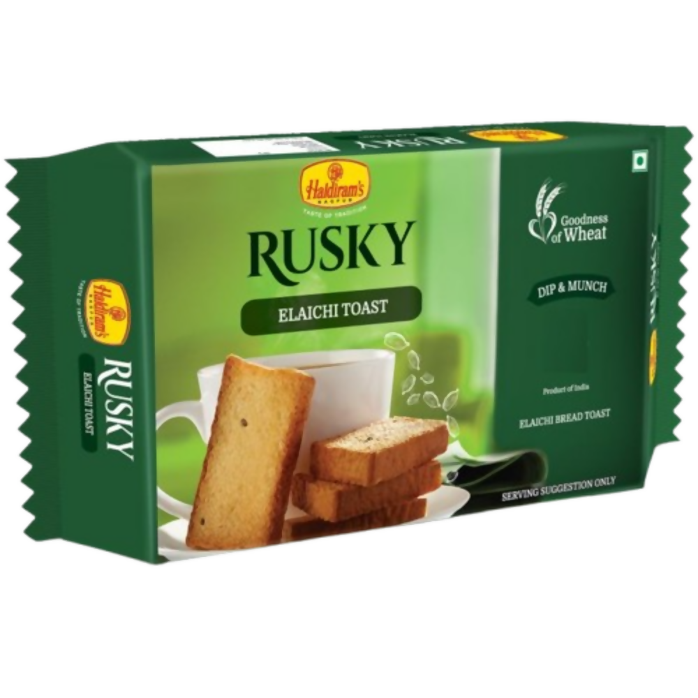 Haldiram's Rusky Elaichi Toast | Grocsy