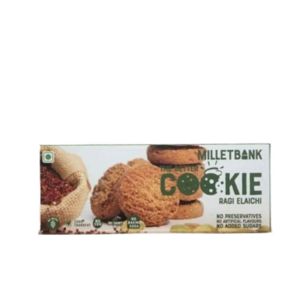 My Millet Basket Ragi Ilachi Cookie (Finger Millet) (Millet Bank) | Grocsy