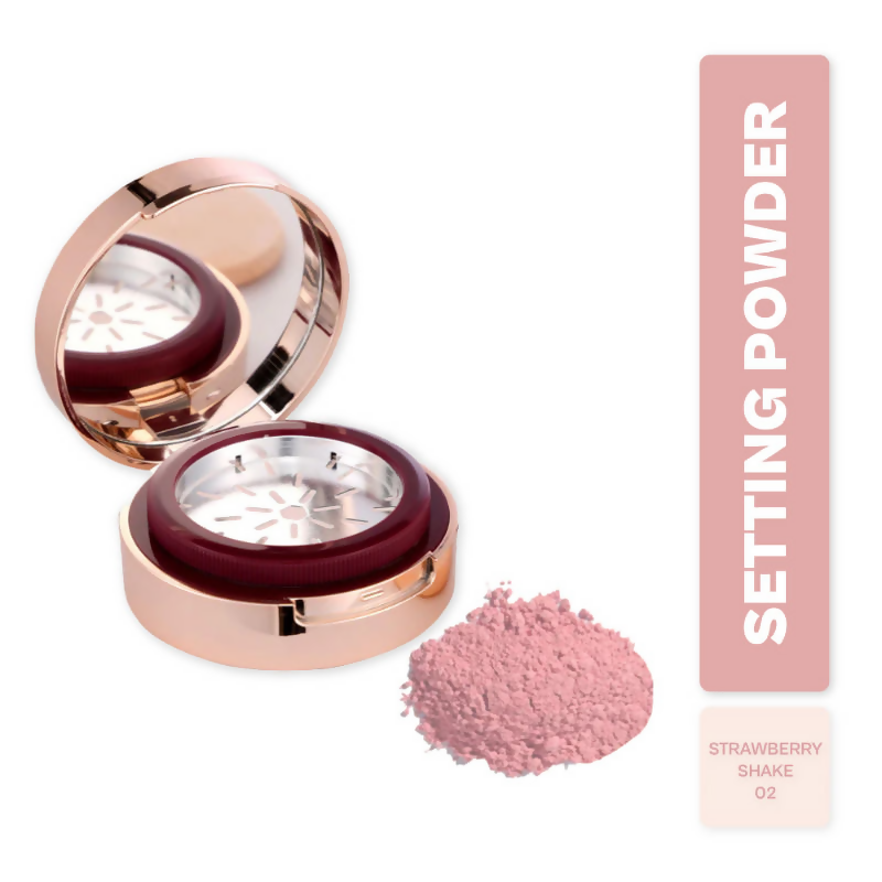 Typsy Beauty Hustle & Grind Setting Powder - Strawberry Shake 02 | Grocsy