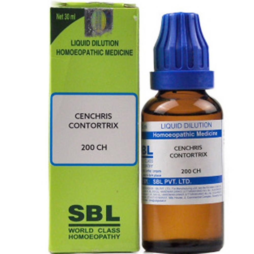 SBL Homeopathy Cenchris Contortrix Dilution | Grocsy