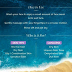 Aqualogica Illuminate+ Smoothie Face Wash With Wild Berries & Alpha Arbutin | Grocsy