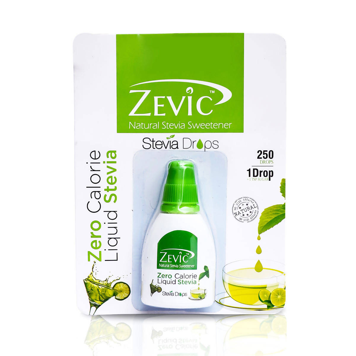 Zevic Stevia Zero Calorie Liquid 250 Drops | Grocsy
